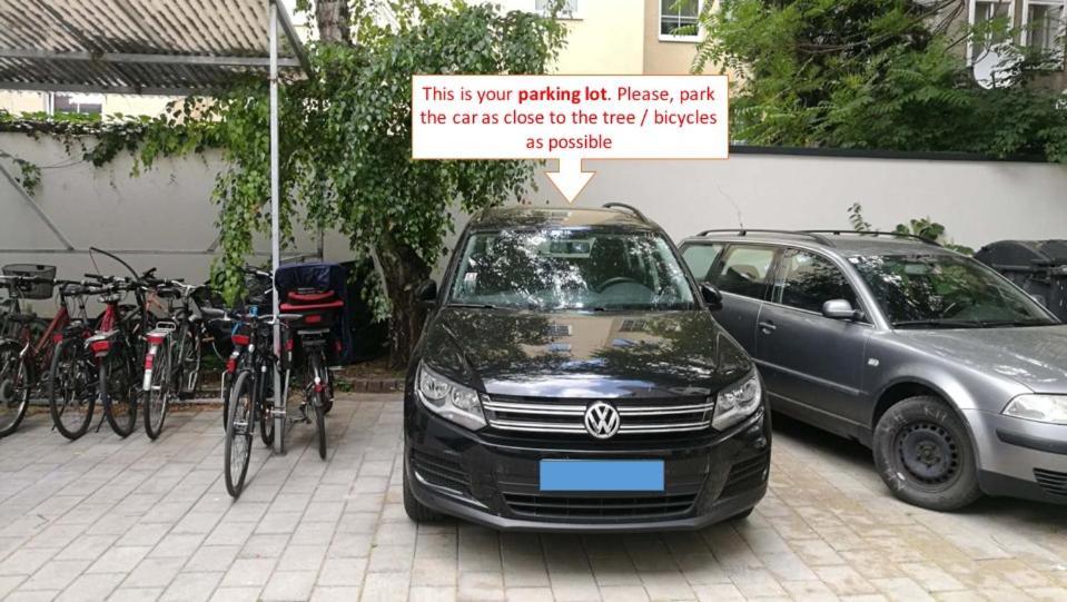 Studio U Parkplatz, Zentrale Ruhelage Neben Grunoase Appartamento Vienna Esterno foto
